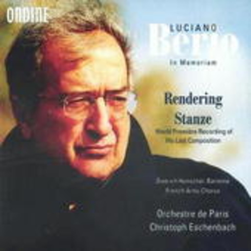 Christoph Eschenbach/Orchestre De Paris/Dietrich Henschel – Rendering/Stanze