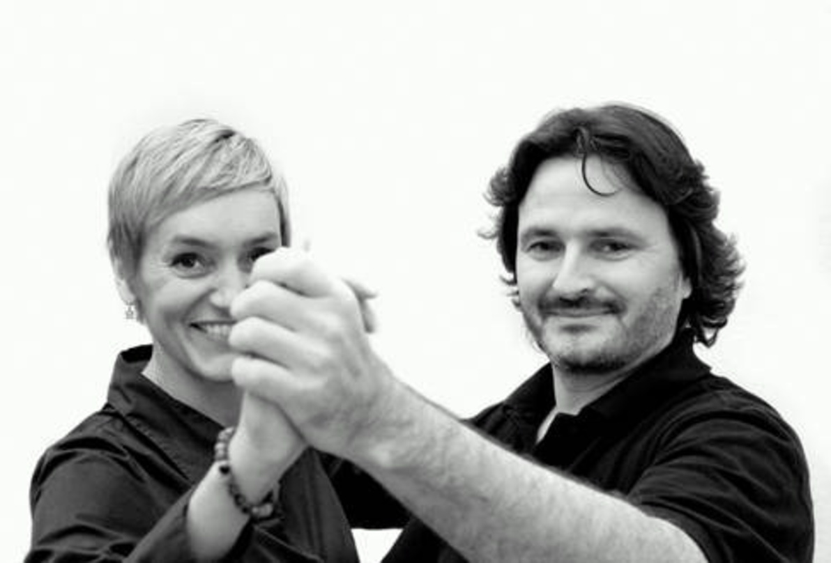 Wagen sich gemeinsam aufs Parkett: Antje Lange und Thomas Waber