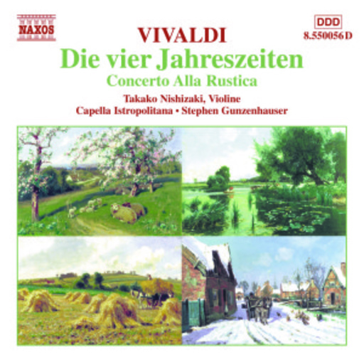 Takako Nishizaki/Capella Istropolitana – Die vier Jahreszeiten/Concerto Alla Rustica
