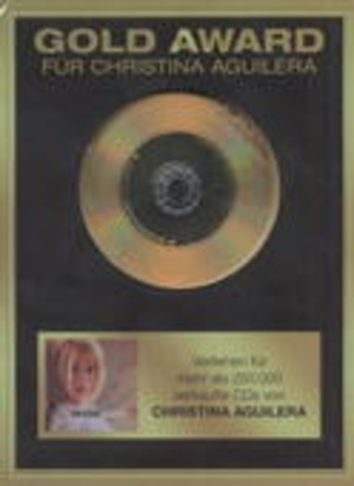 Christina Aguilera – Christina Aguilera - Gold Award