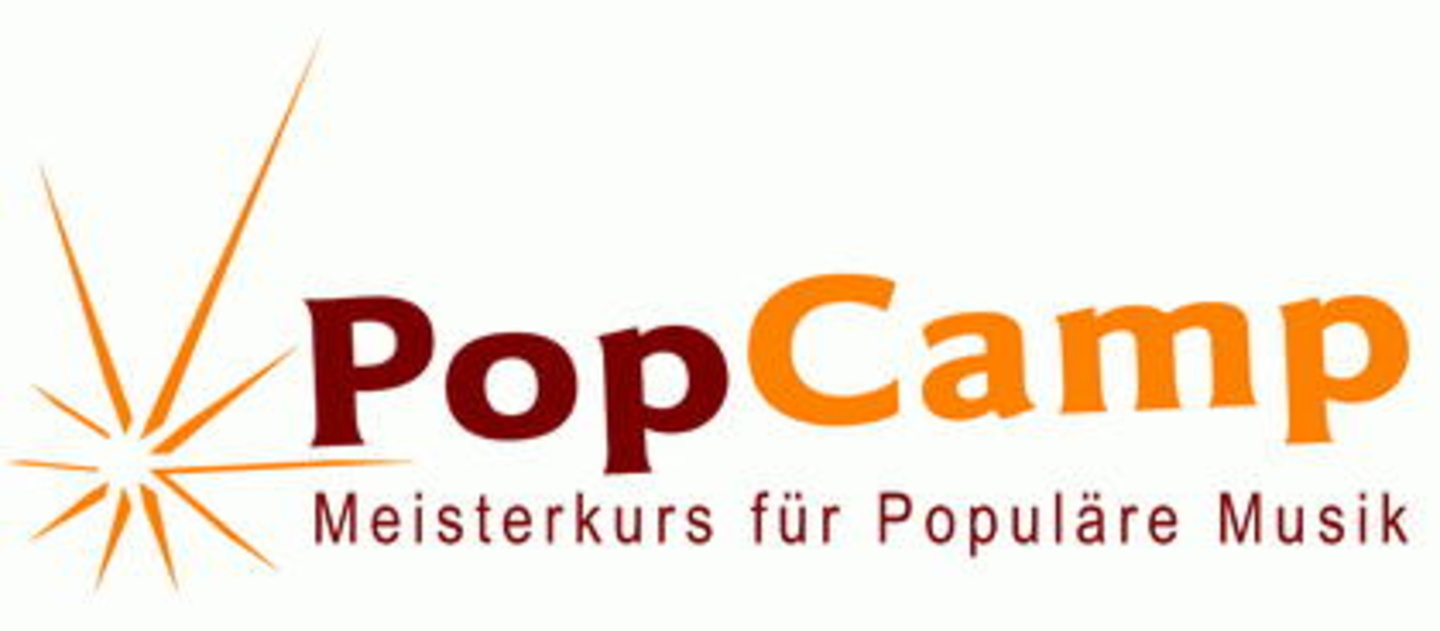 Erkennungszeichen des Projekts: das PopCamp-Logo