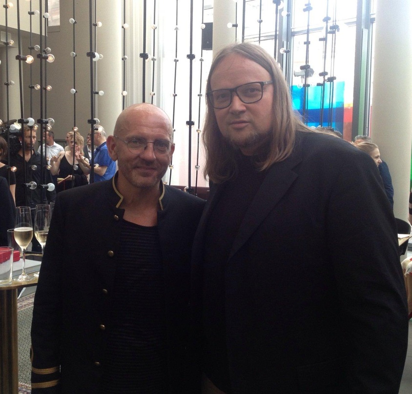 Arbeiten auch künftig eng miteinander: Sven Väth (links) und Arndt Kielstropp
