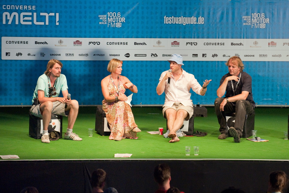 Stellten das Konzept vor (v.l.n.r.) Stefan Lehmkuhl, Finja Goetz, Jacob Bilabel und Thies Schröder
