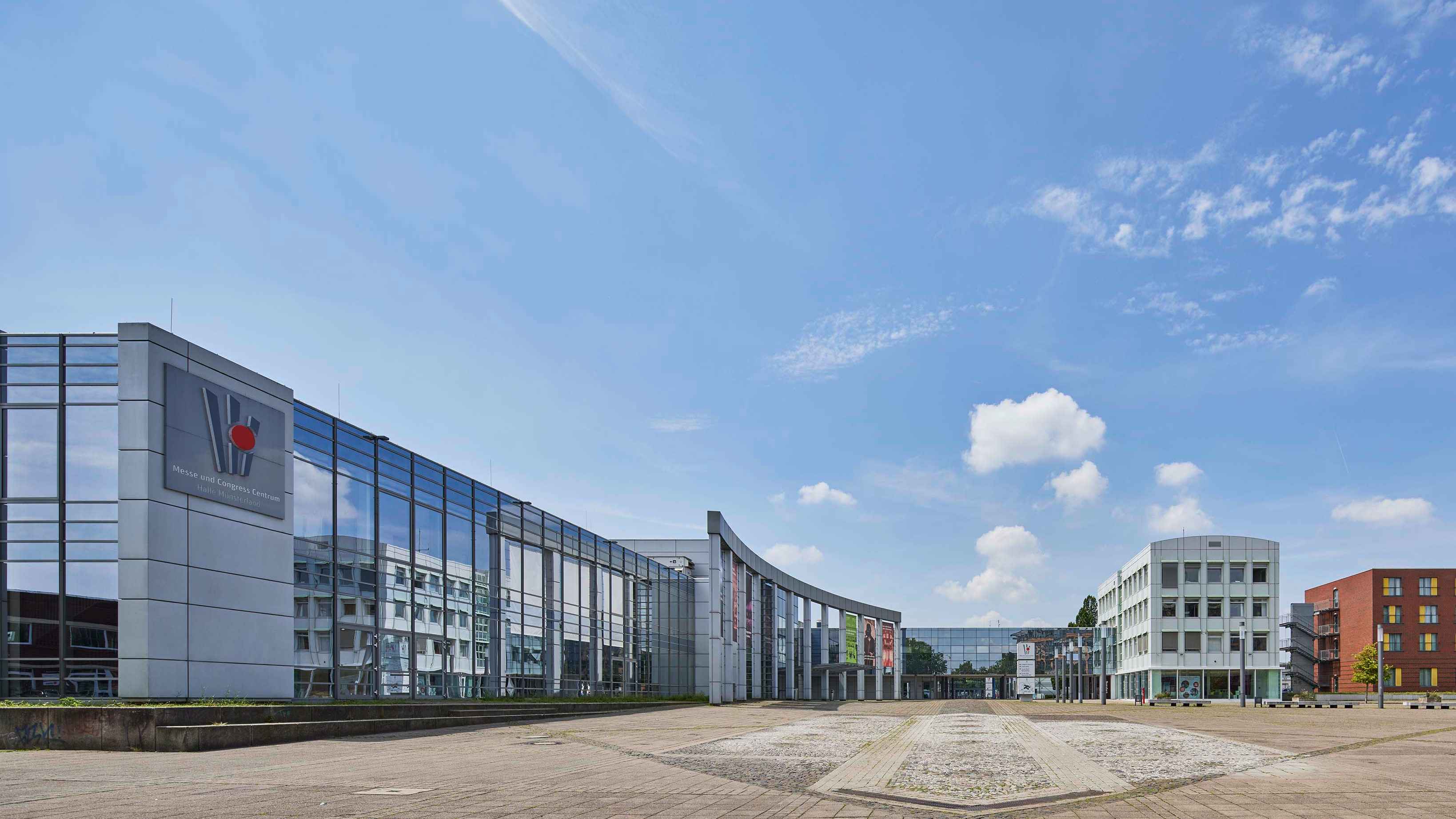 f49f53a1 7a2e 4a28 8423 b96f51cae802 Wird 100 Jahre alt: das Messe und Congress Centrum Halle Münsterland.