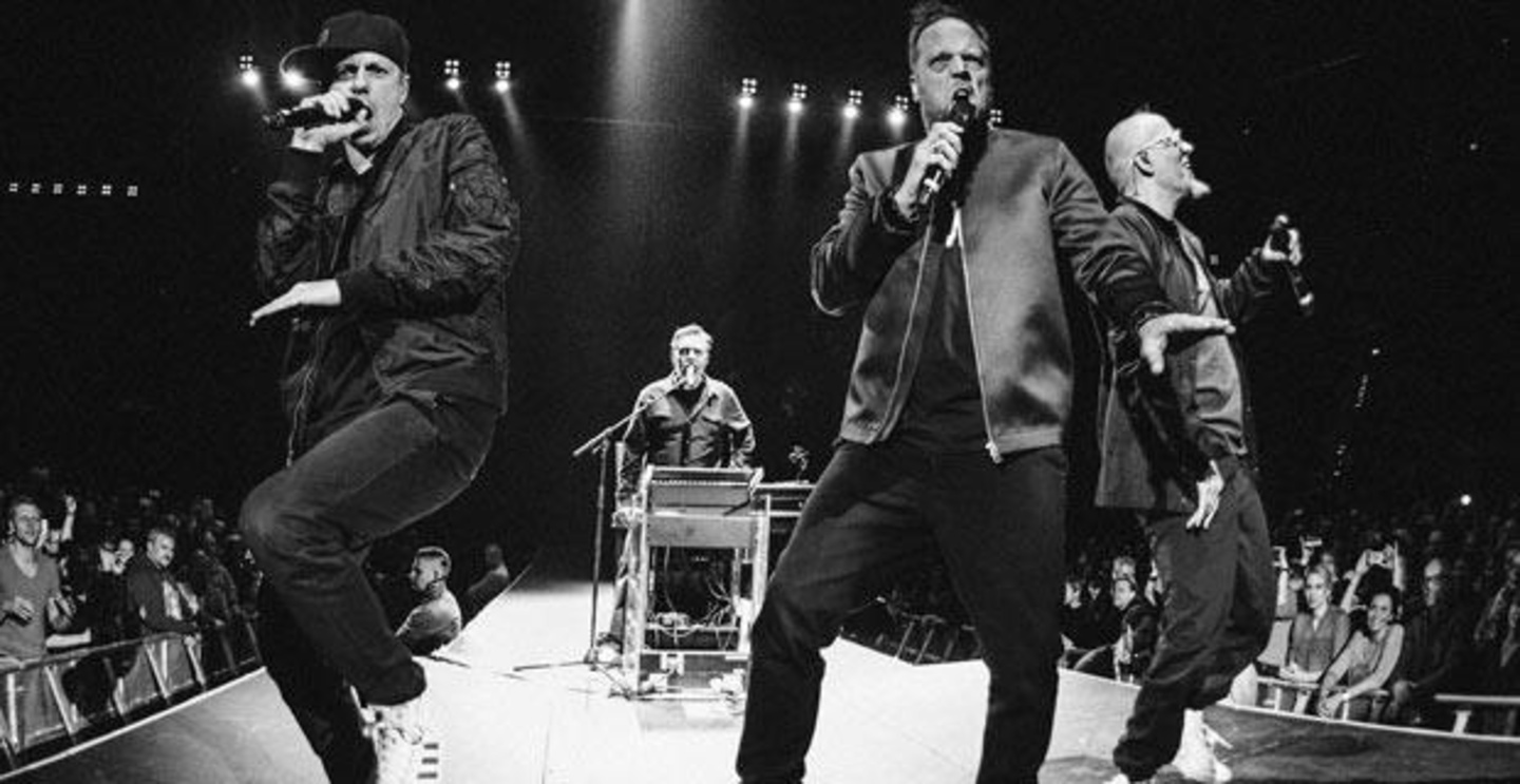 Immer noch eine Attraktion für Scharen von Fans: Die Fantastischen Vier live auf der Bühne