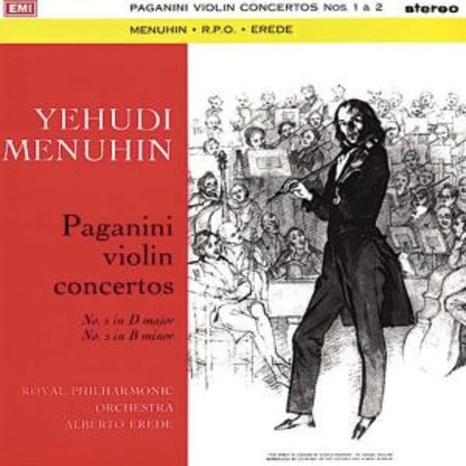Yehudi Menuhin – Paganini Violin Concertos