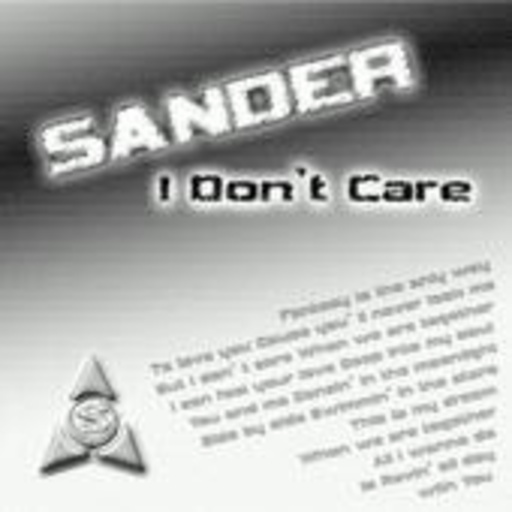 Sander – I Don't Care