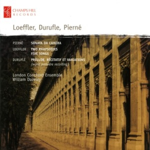 William Dazeley/London Chonchord Ensemble – Zwei Rhapsodien/Fünf Lieder/Prelude/Récitativ At Variations/Sonata Da Camera