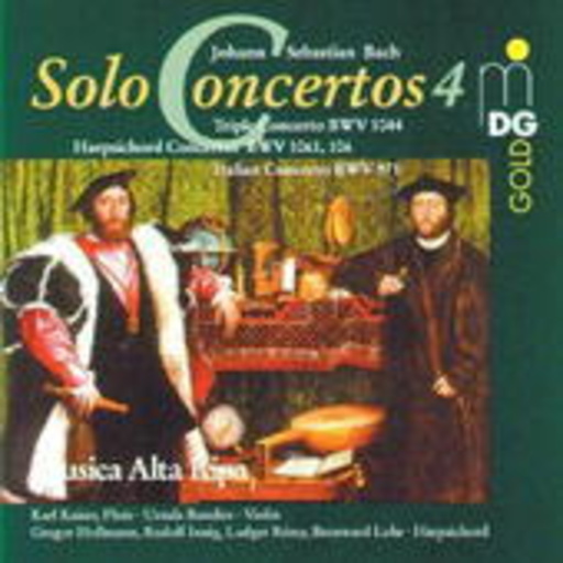 Musica Alta Ripa – Sämtliche Solokonzerte Vol. 4/Konzerte BWV 1044, 1061, 1062, 971