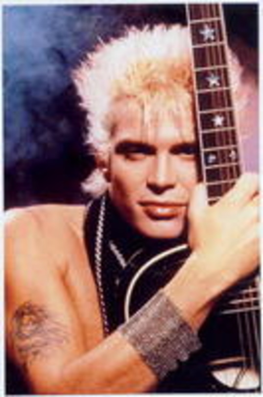 Bei Lollapalooza auf der Bühne: Billy Idol