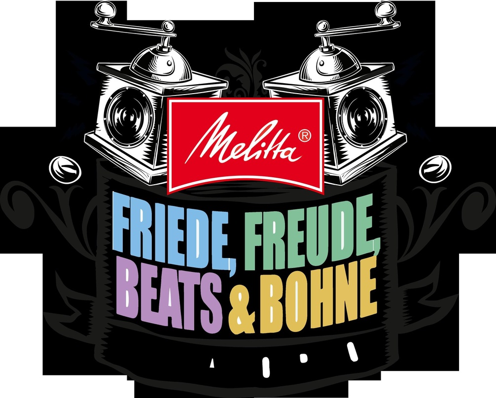 Soll für Melitta werben: das Festivallogo der Marketingaktion der Kaffeemarke