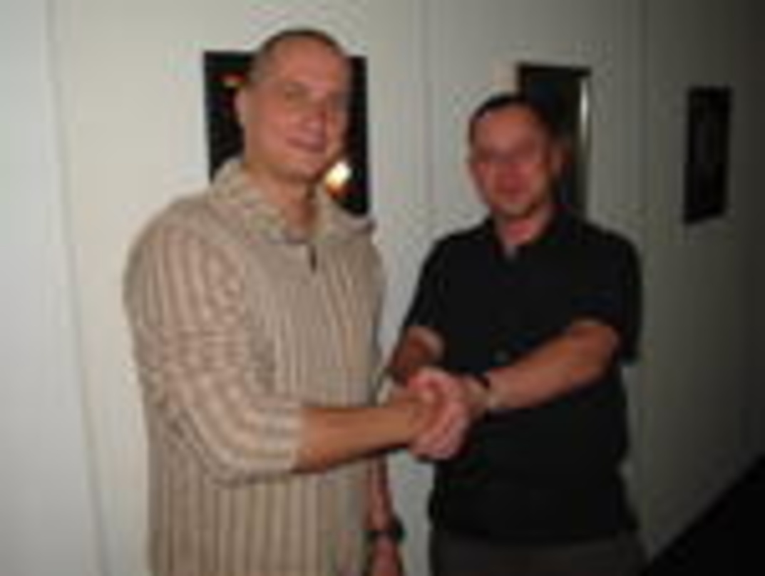 Beschlossen Zusammenarbeit: Oliver Klitzing (l.) und Armin Johnert
