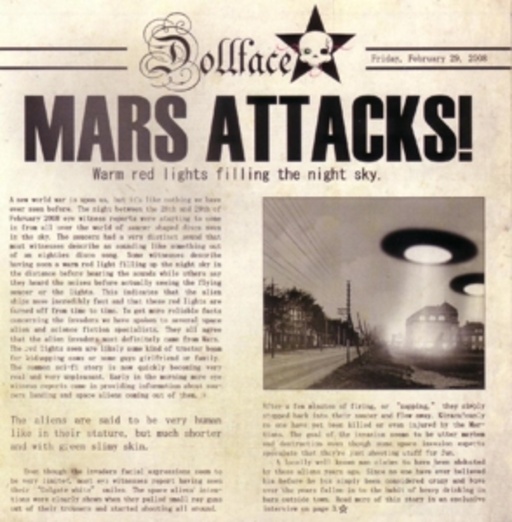 Dollface – Mars Attacks