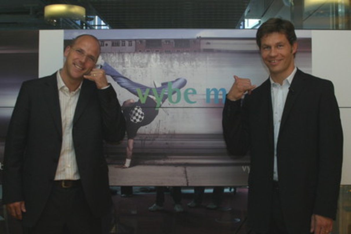 Stellten vybemobile vor: Stefan Schulz (l.) und Frank Briegmann