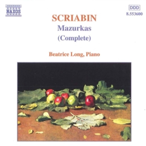 Beatrice Long – Sämtliche Mazurken op. 3, 40, 25