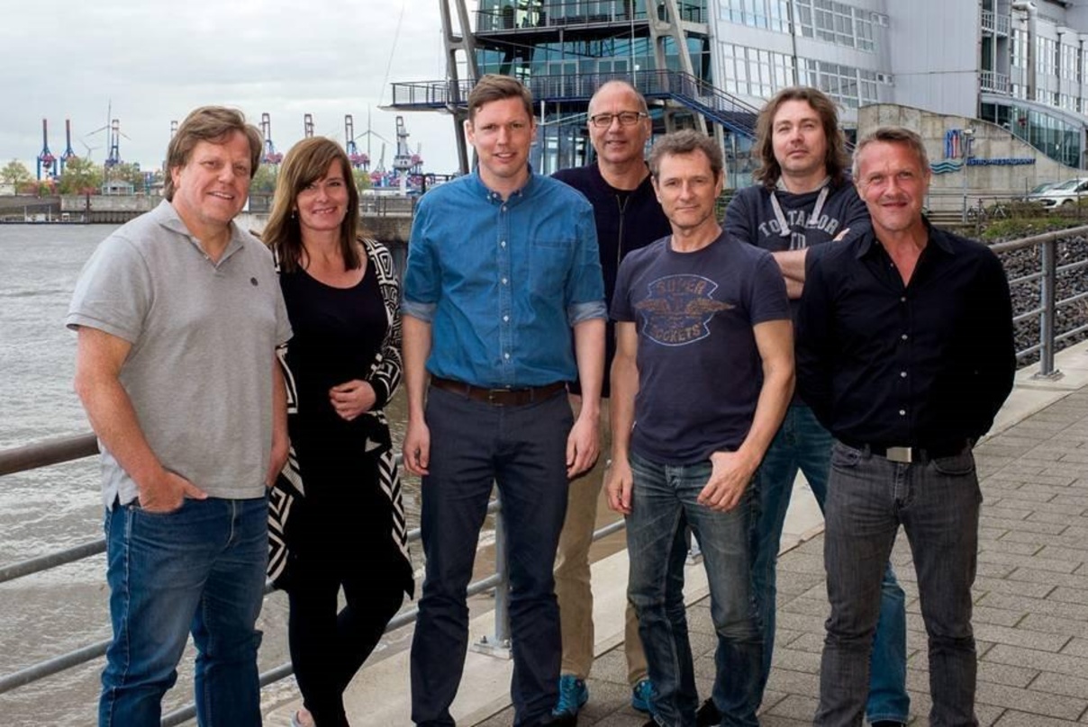 Sind jetzt ein Team (von links): Jochen Richert (Geschäftsführer Soulfood), Bettina Wohlgefahrt (Salesdirector Believe), Thorsten Freese (Geschäftsführer Believe), Georg Schmitz (Geschäfts...