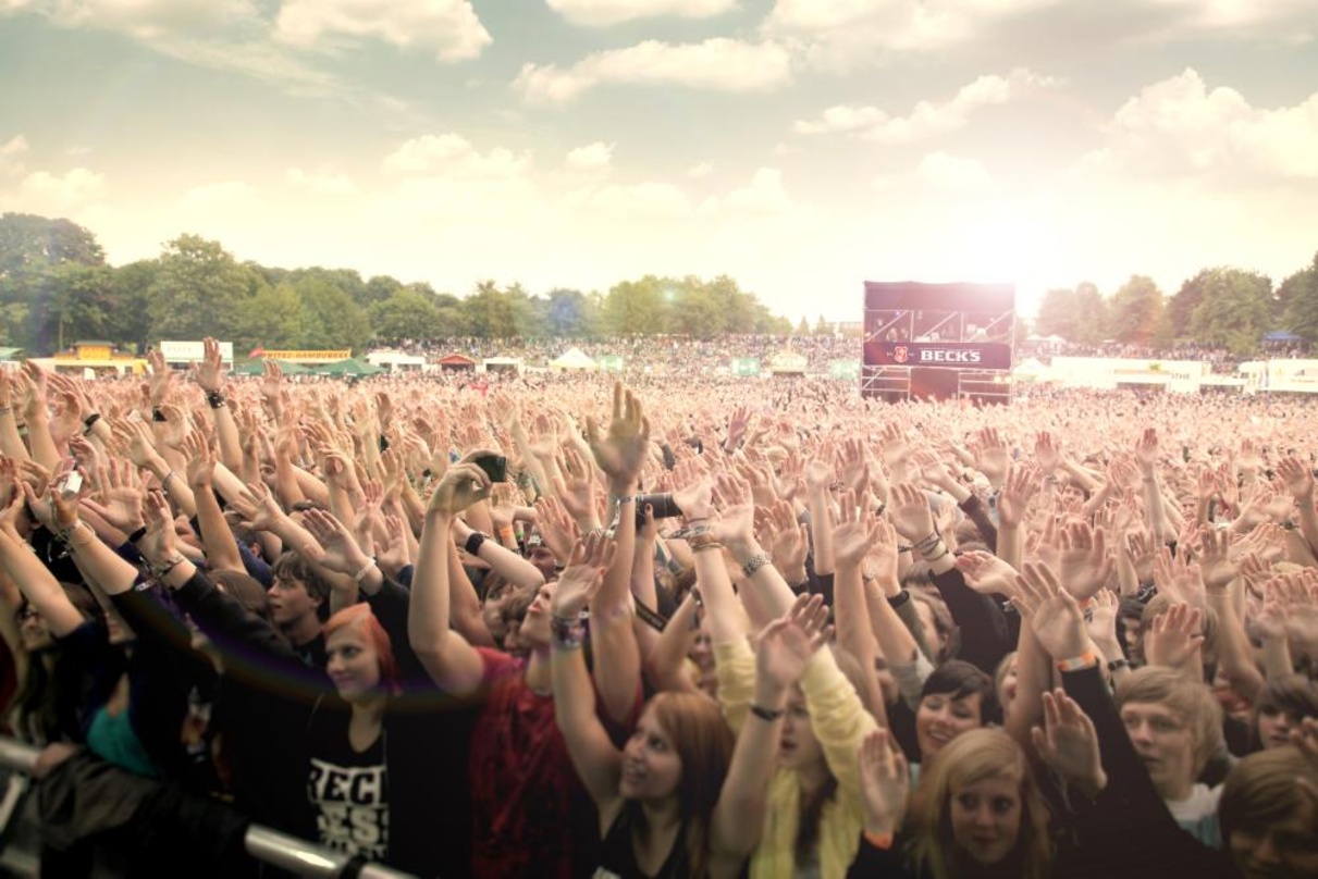 Bleibt bei Festivals von FKP Scorpio präsent: die Biermarke Beck's