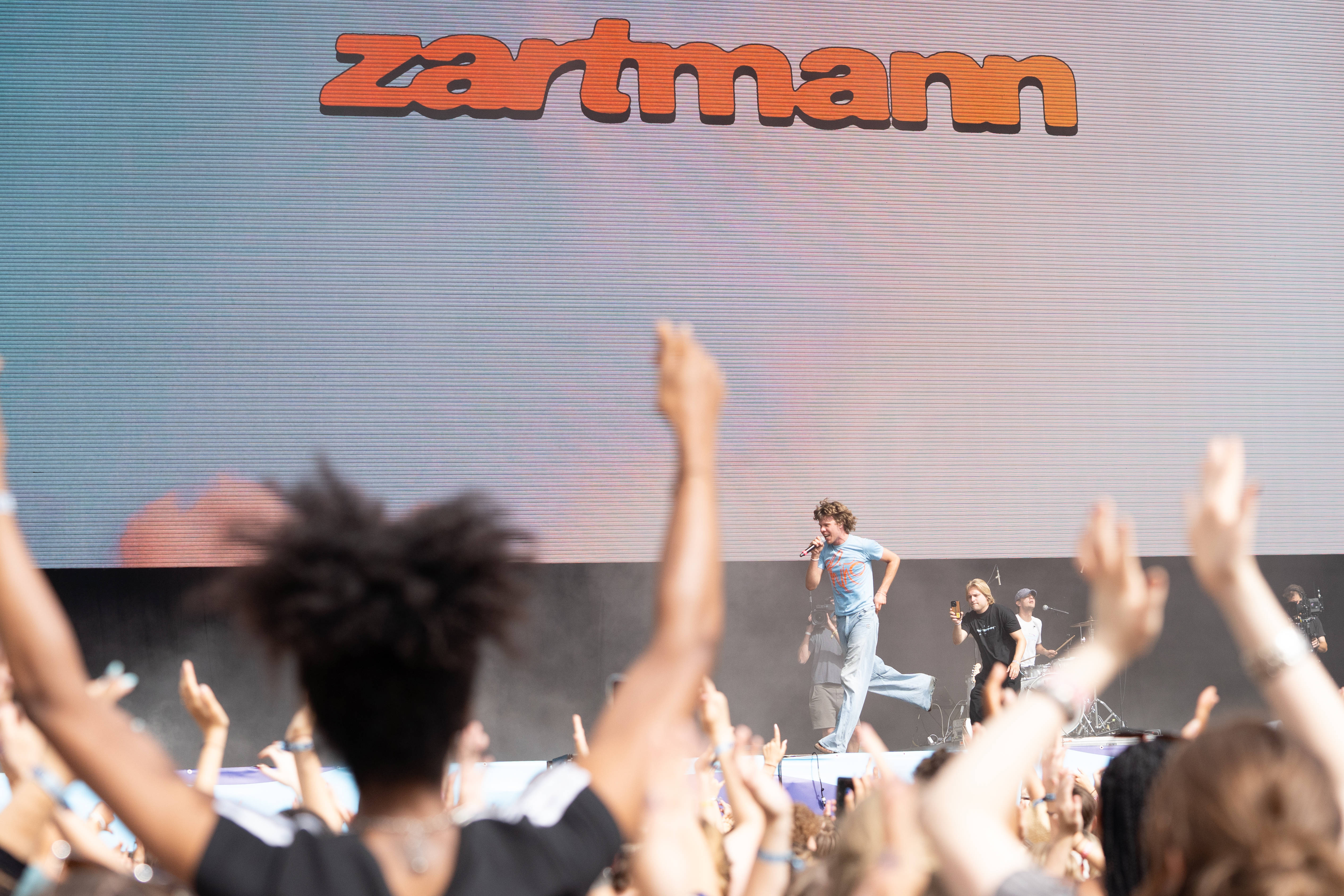 Beim Superbloom in München: der Berliner Popsänger und Rapper Zartmann.