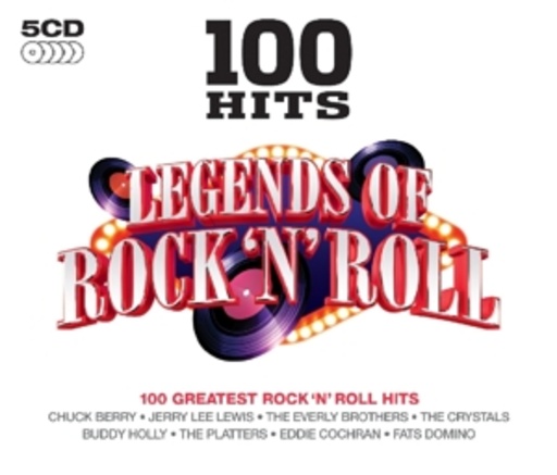 Diverse – 100 Hits - Legends Of Rock'N'Roll