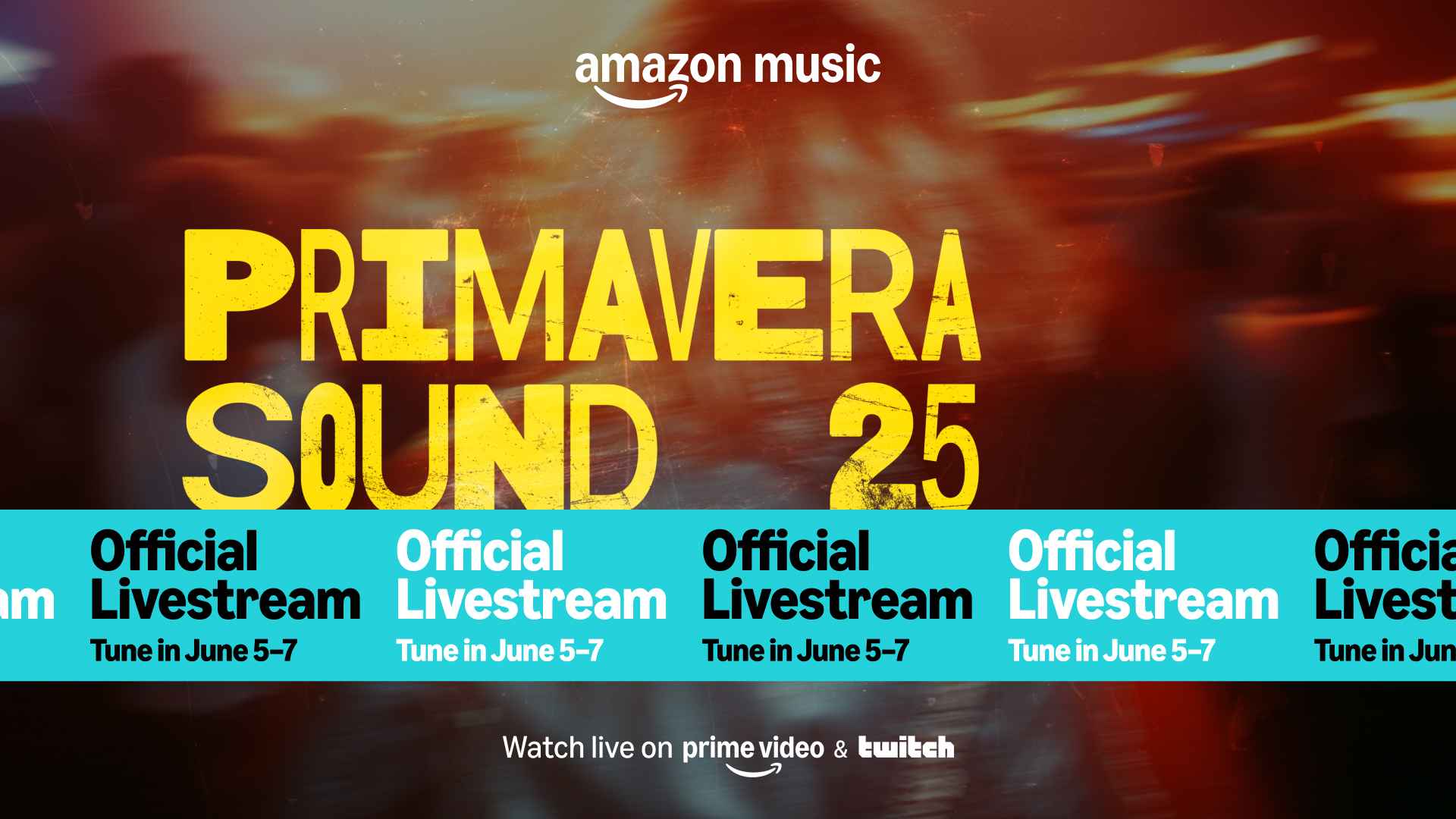Drei weibliche Headliner: Primavera Sound 2025, exklusiv übertragen bei Amazon Music.