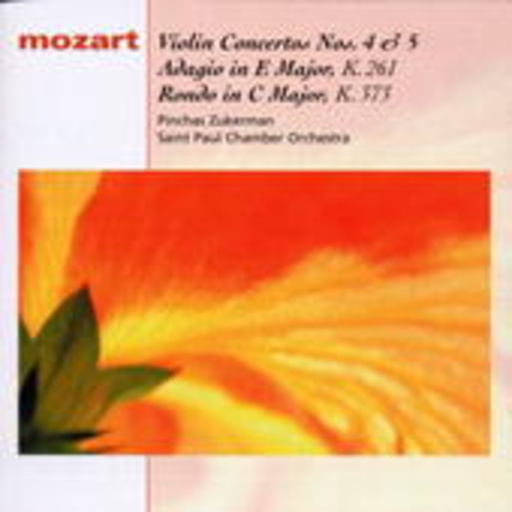 Pinchas Zukerman/Saint Paul Chamber Orchestra – Violin Concertos Nos. 4 & 5 (Classical Masters)