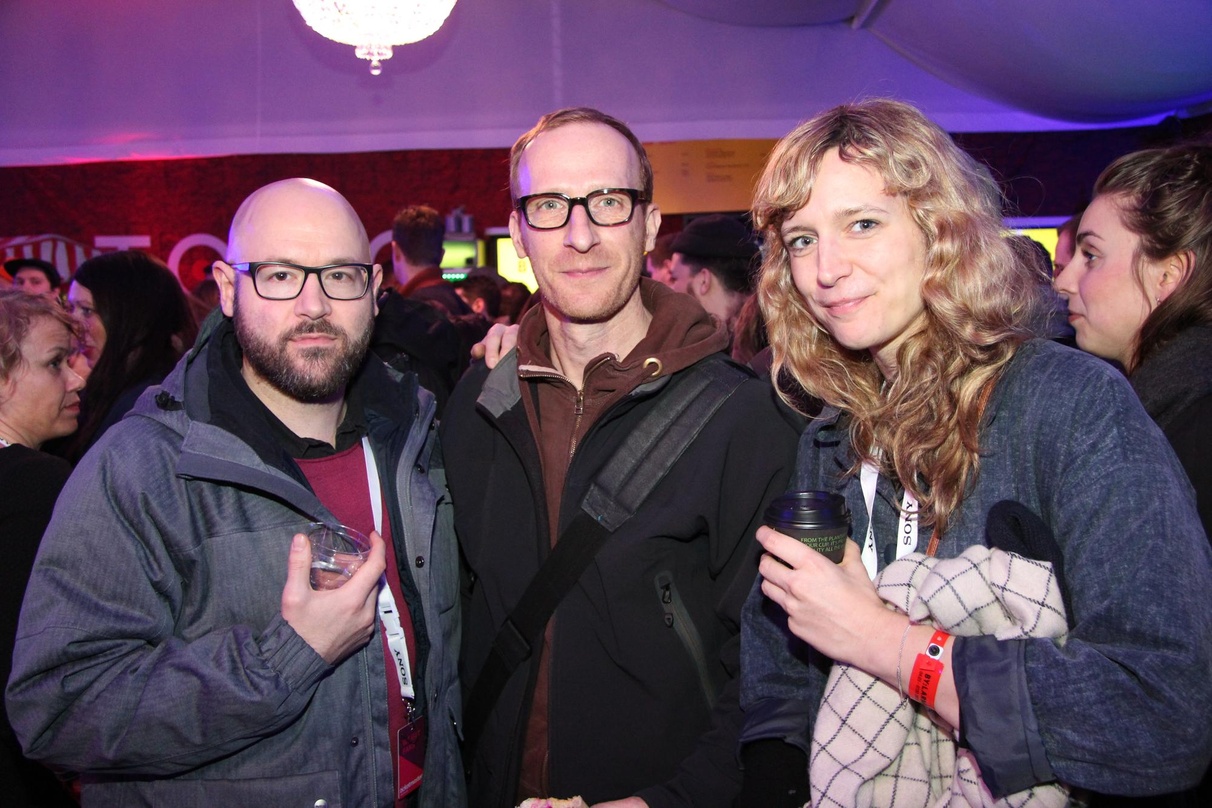 Verfolgten die Verleihung des Nordic Music Prize (von links): Markus Balk (Universal Music), Andreas Möller (Konzertbüro Schoneberg) und Steffi von Kannemann (Nordic By Nature)