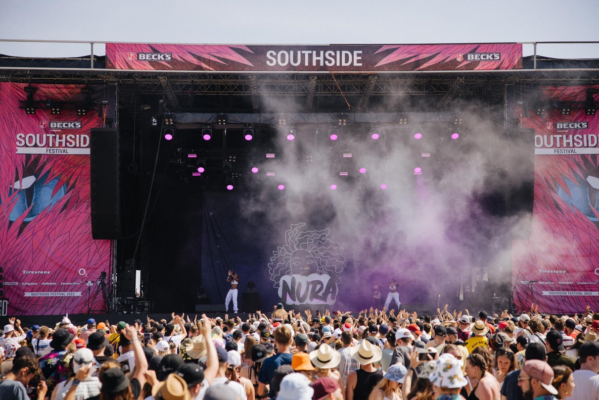 Trat beim ausverkauften Southside Festival auf: Nura