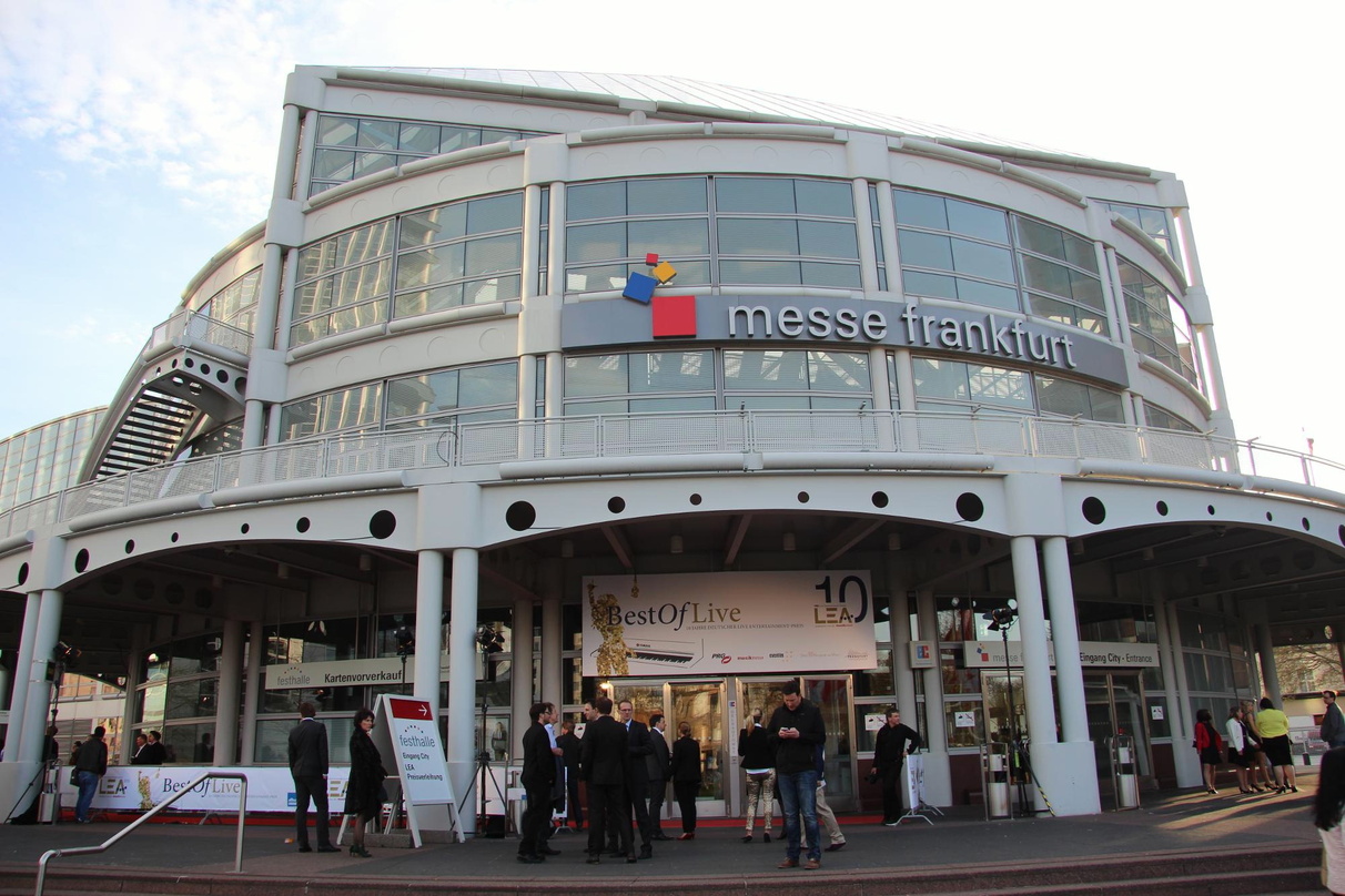 Hier steigt auch 2016 wieder der LEA: die Frankfurter Festhalle