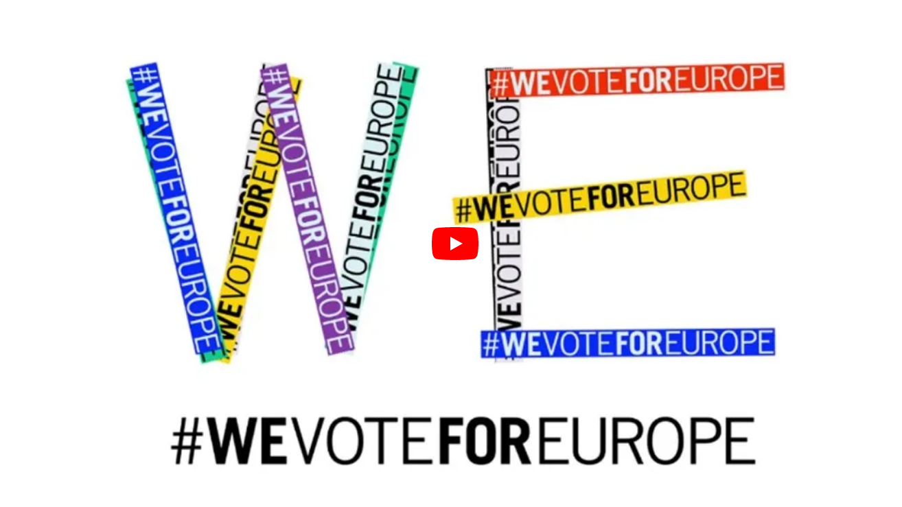 Macht sich für die Europawahl stark: die Kampagne #WeVoteForEurope.
