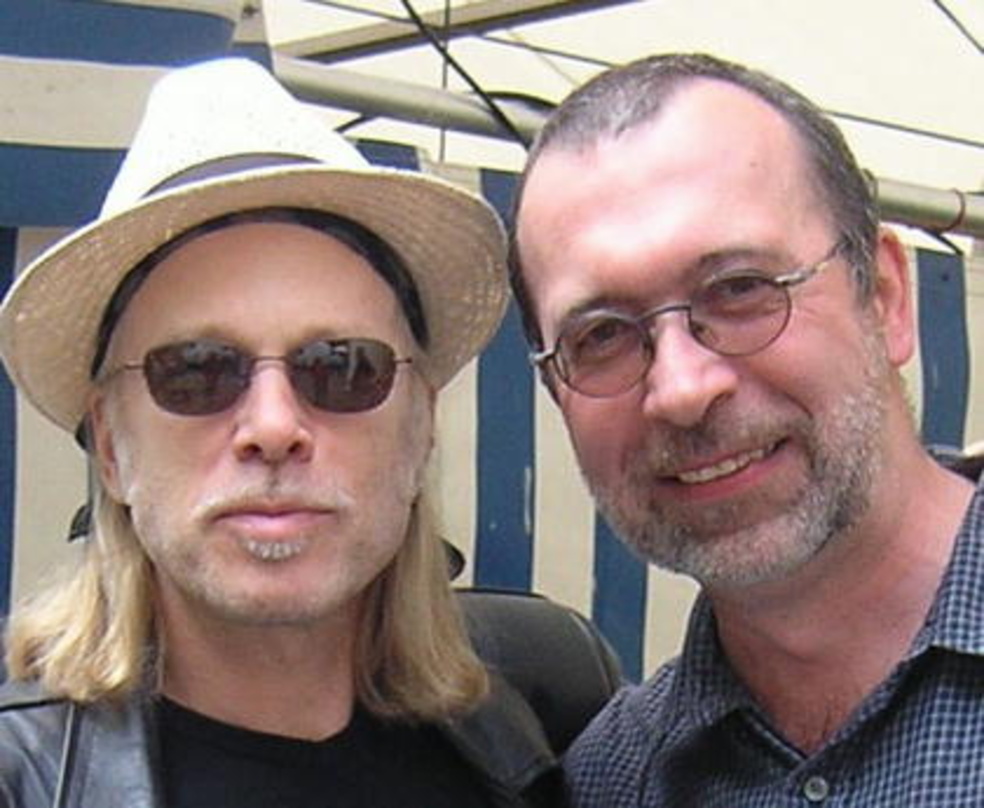 Freundschaftlich verbunden: Edgar Heckmann (r.) und Elliott Murphy