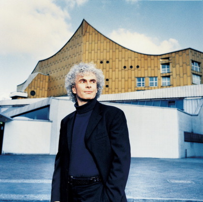 Feierte Orchestergeburtstag: Simon Rattle