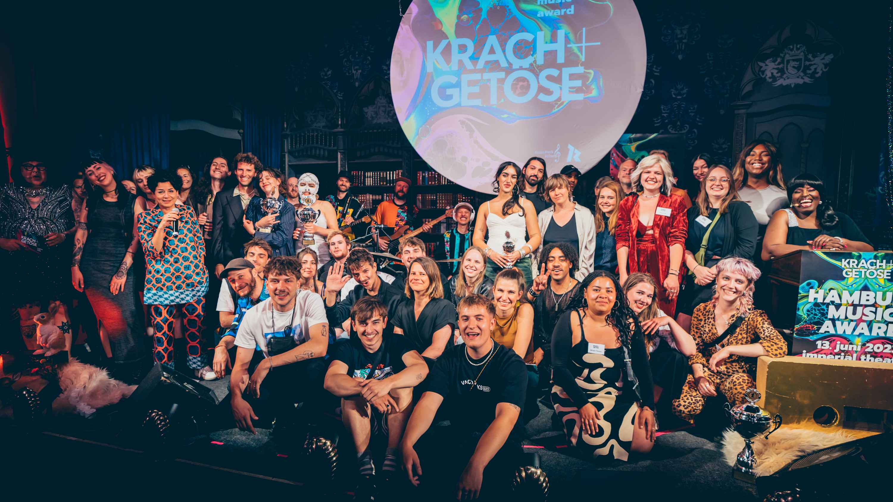 Zeichnete auch im letzten Jahr Nachwuchs-Künstler:innen aus: Der "Krach+Getöse"-Award.