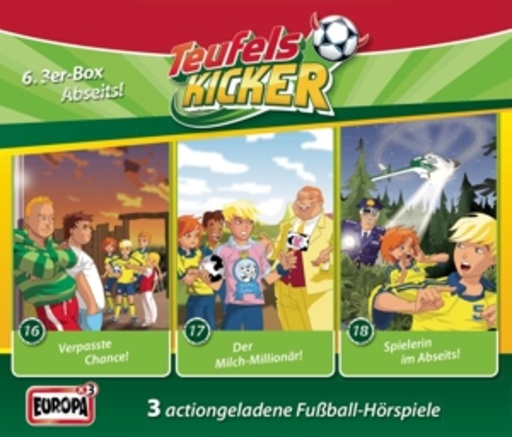 Die Teufelskicker – Die 6. Teufelskicker-Box (Folgen 16-18)