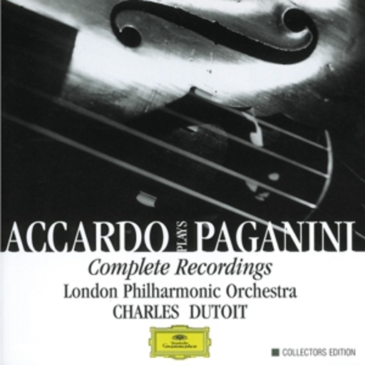 Dutoit/London Philharmonic Orch./Salvatore Accardo – Accardo Plays Paganini - Complete Recordings