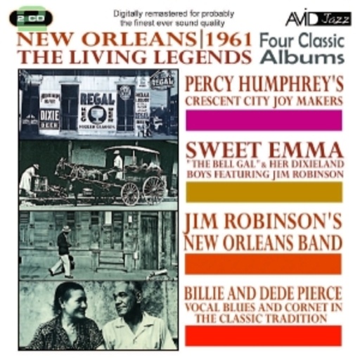 Diverse – New Orleans 1961 - The Living Legends - Four Classic Albums