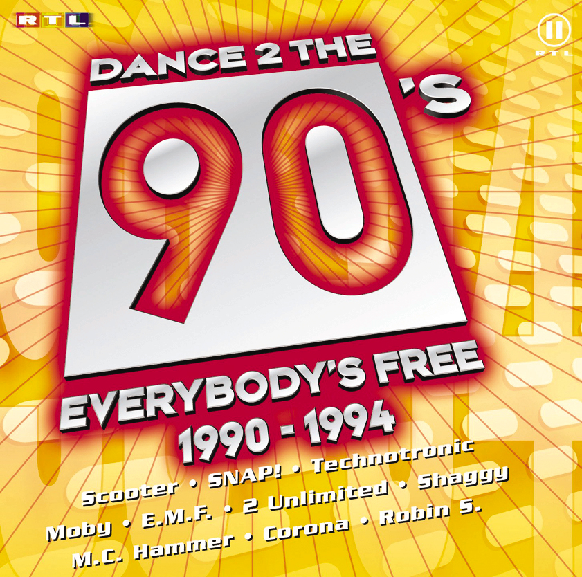 Diverse – Dance 2 The 90's - Everybody's Free 1990-1994