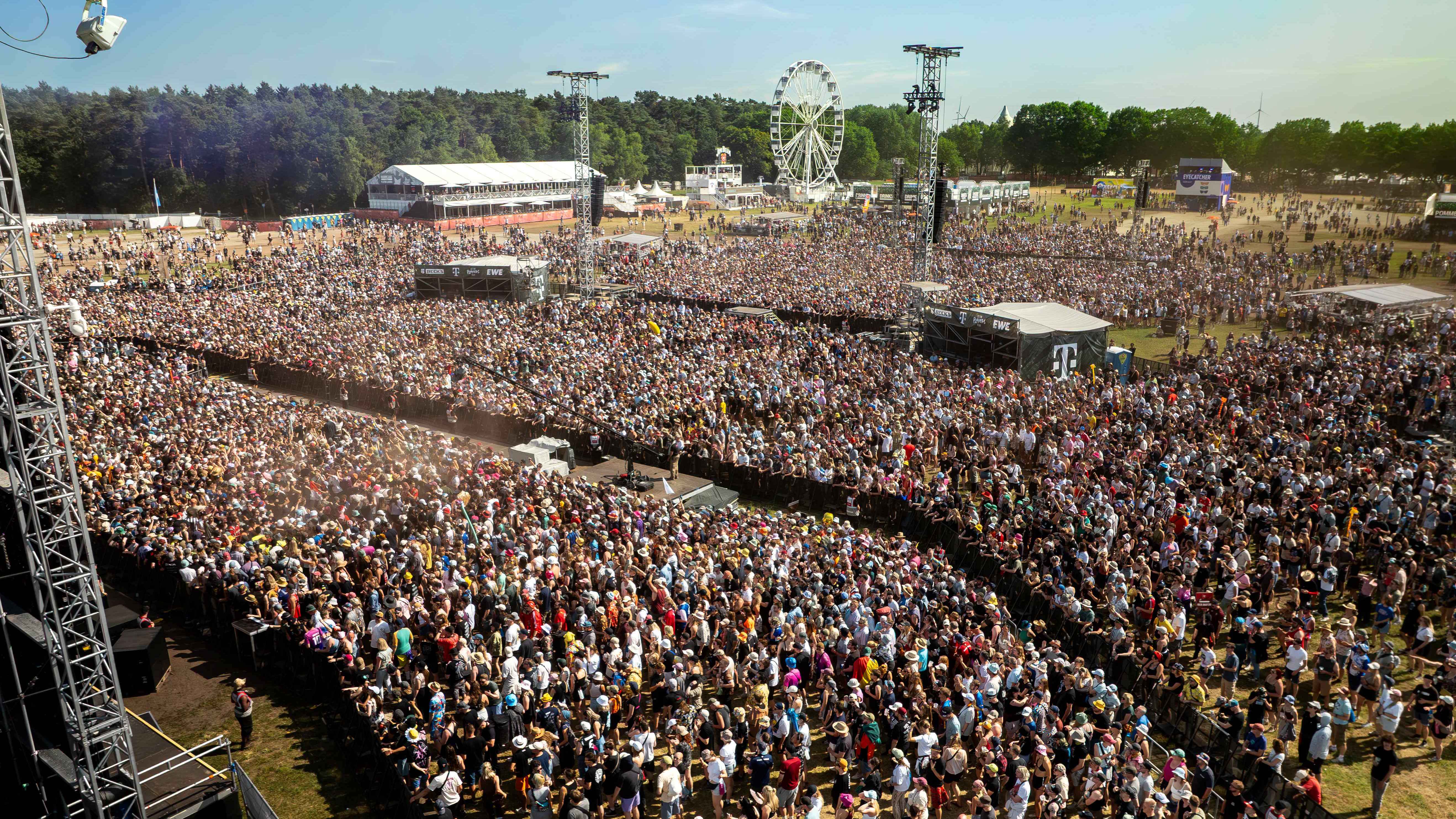 Zog weit über 60.000 Fans an: das Hurricane Festival 2025.