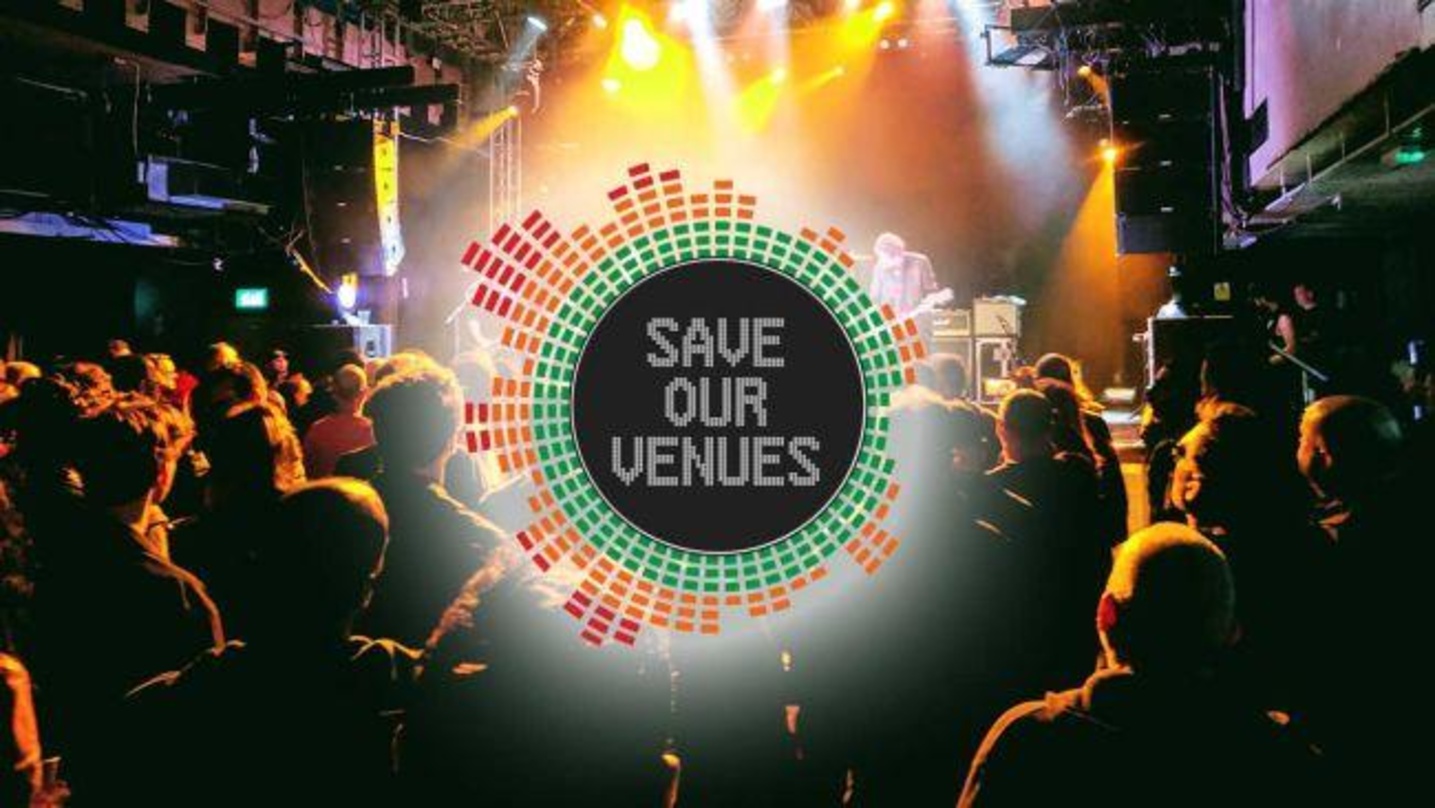 Soll in Not geratenen Spielstätten helfen: die Kampagne #saveourvenues