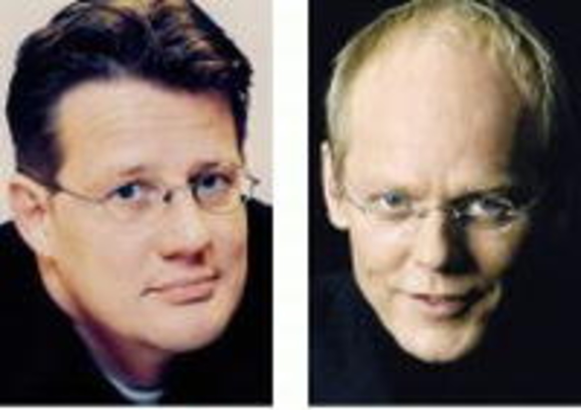Es konnte wohl nur einen geben: Maarten Steinkamp (l.) und der scheidende Balthasar Schramm