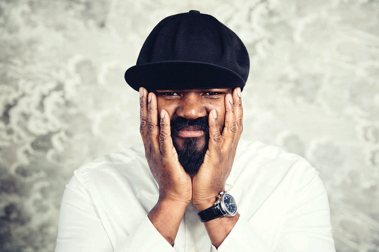 Holt sich das Kaiser Quartett auf die Bühne beim Elbjazz 2017: Gregory Porter