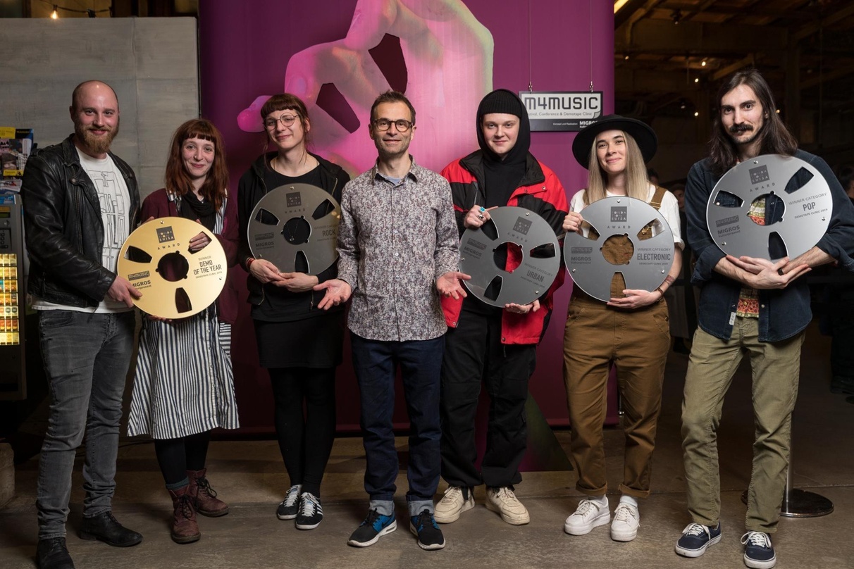 Fand 2019 im Rahmen von m4music statt: die Verleihung des Demotape-Awards