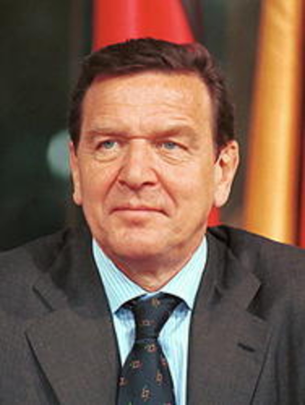 Erster Phonoline-Kunde: Gerhard Schröder