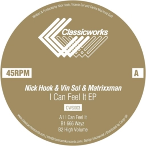 Nick Hook & Vin Sol – I Can Feel It EP