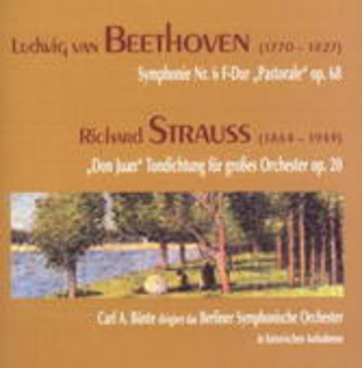 Carl A. Bünte/Berliner Symphonisches Orchester – Symphonie Nr. 6 E-Dur Op.68/Don Juan - Tondichtung für großes Orchester