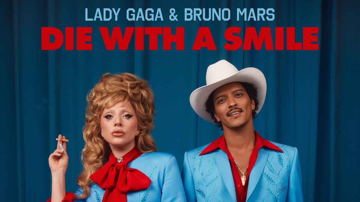 Hat einen Spotify-Rekord geknackt: "Die With A Smile" von Bruno Mars & Lady Gaga.