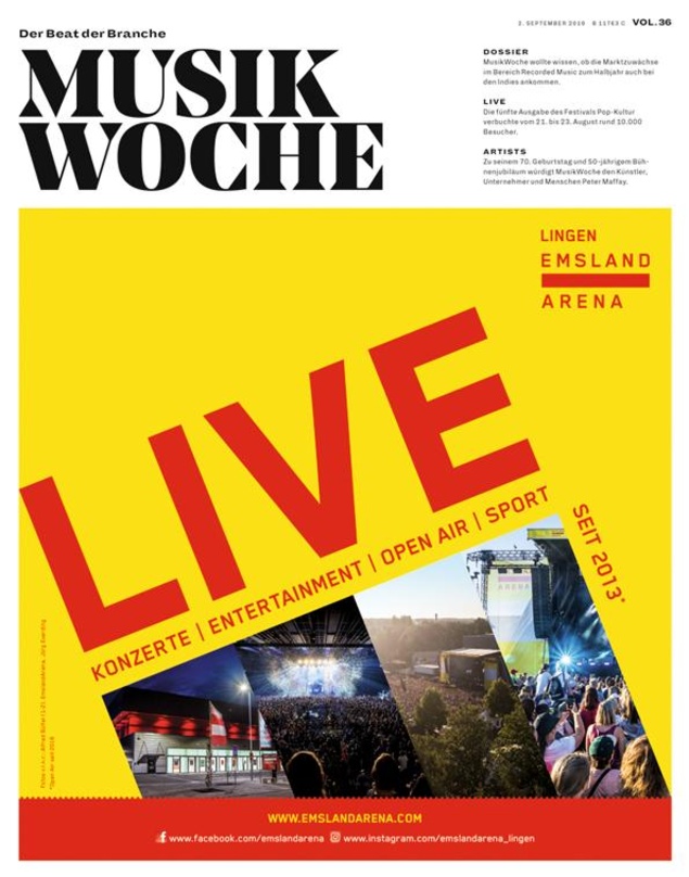 Die E-Paper-Ausgabe von MusikWoche Vol. 36 2019