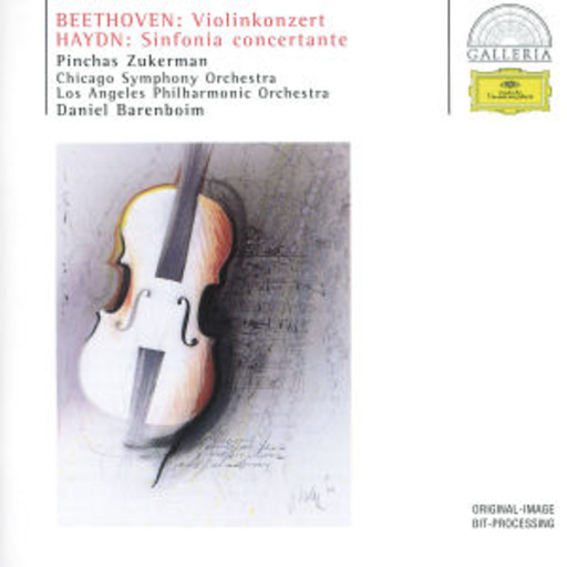 Daniel Barenboim/P. Zuckerman/Chicago Symphony Orch. – Beethoven: Violinkonzert/Haydn: Sinfonia Concertante