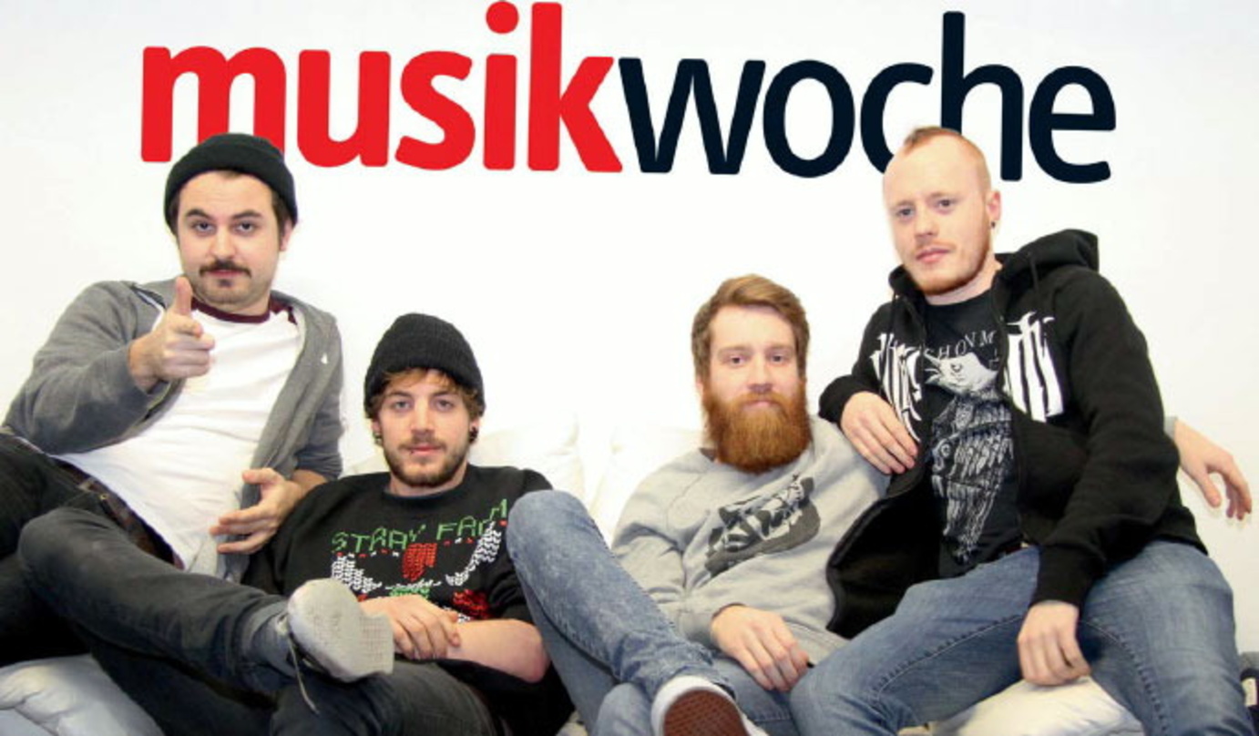 Präsentierten ihr Charts-Album auf der Couch: Heisskalt