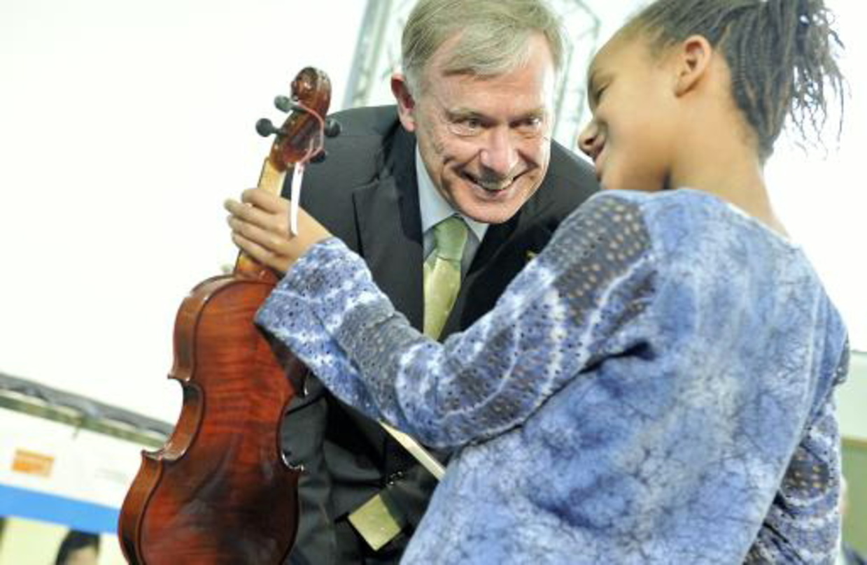 Engagiert sich für musikalische Erziehung: Horst Köhler (Foto: Steffen Kugler)