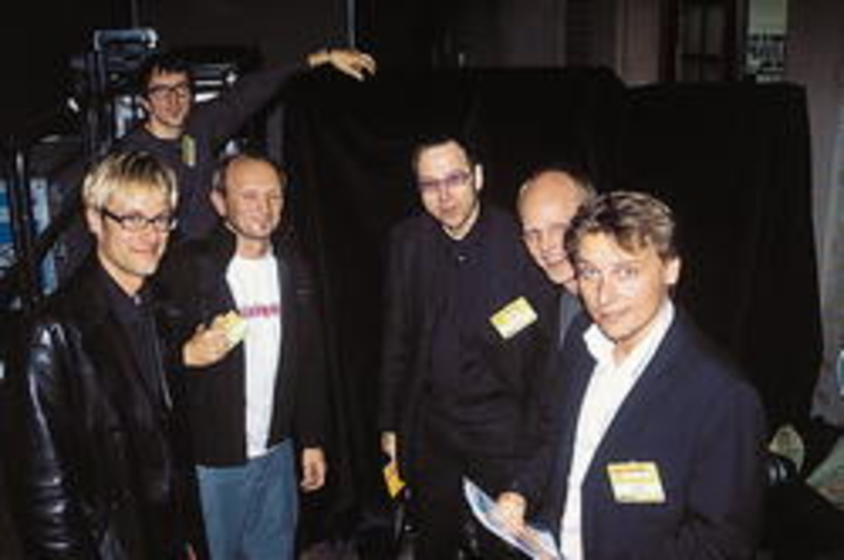 Wer bestimmt die Trends von morgen? Darüber diskutierten (v.l.n.r) Dominik Kaiser (Viva Plus), Dr. Motte, Titus Dittmann (Titus AG), Prof. Udo Dahmen, Balthasar Schramm (Sony Music), Micha...